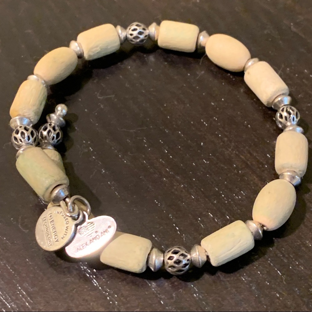 Alex and Ani Vintage sixty-six bracelet.